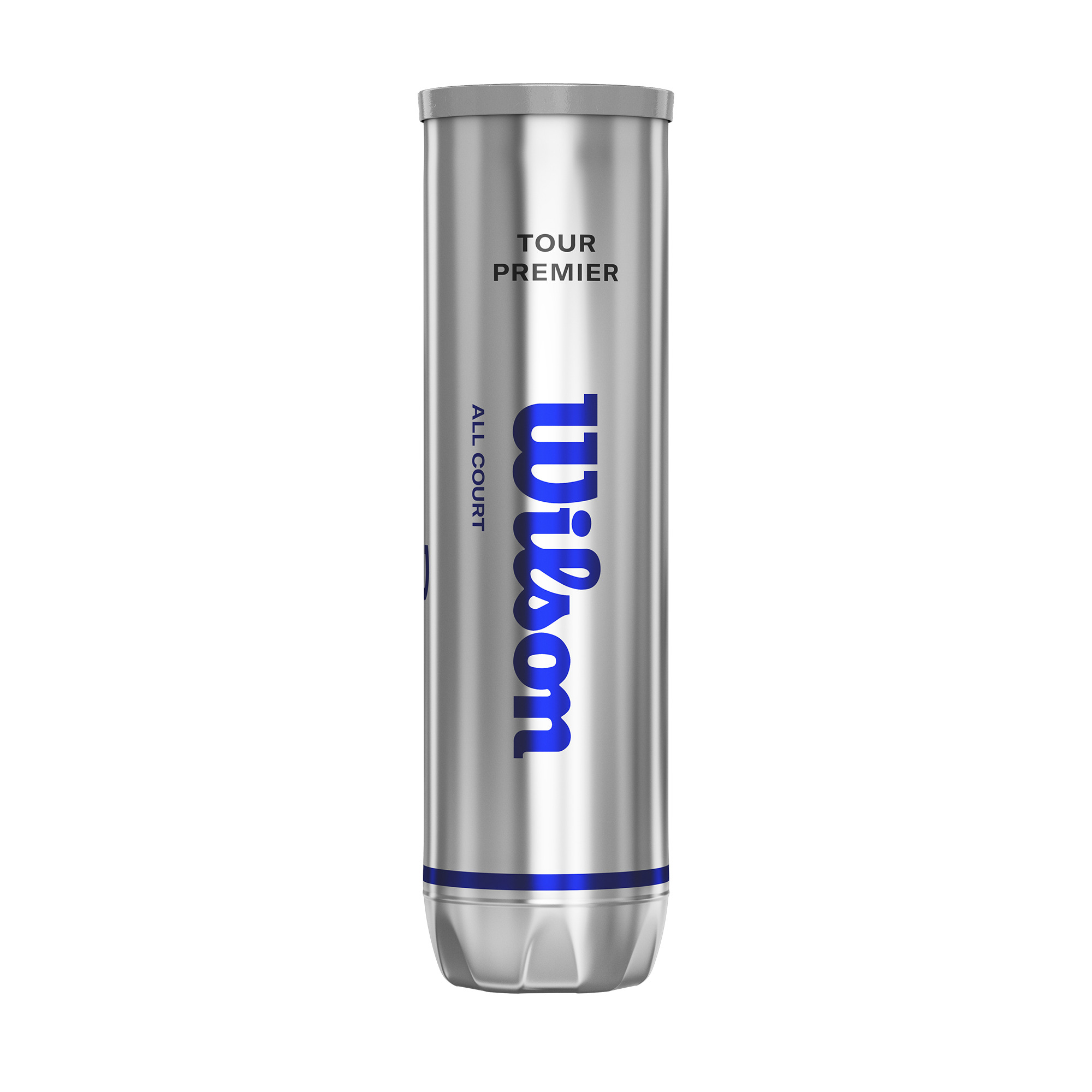 WRT119400_0_Tour_Premier_All_Court_4_Ball_Can_Silver_Blue.png.high-res WILSON TOUR PREMIER ALL COURT – Obrázok 1
