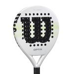 WILSON OPTIX V1 WHITE PADEL - NA PREDAJNI – Obrázok 5