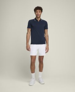 WILSON TEAM SEAMLESS POLO 2.0 NAVY – Obrázok 2