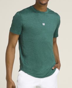 WILSON EVERYDAY PERFORMANCE TEE FIELD GREEN