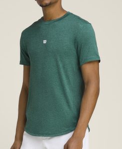 WILSON EVERYDAY PERFORMANCE TEE FIELD GREEN – Obrázok 2