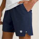 WILSON TOURNAMENT SHORT V2 7" NAVY