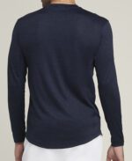 WILSON EVERYDAY PERFORMANCE TEE LONG SLEEVE NAVY – Obrázok 3