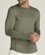 WILSON EVERYDAY PERFORMANCE TEE LONG SLEEVE VETIVER
