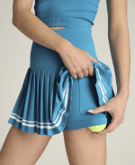 WILSON W MIDTOWN TENNIS SKIRT WAVE – Obrázok 2