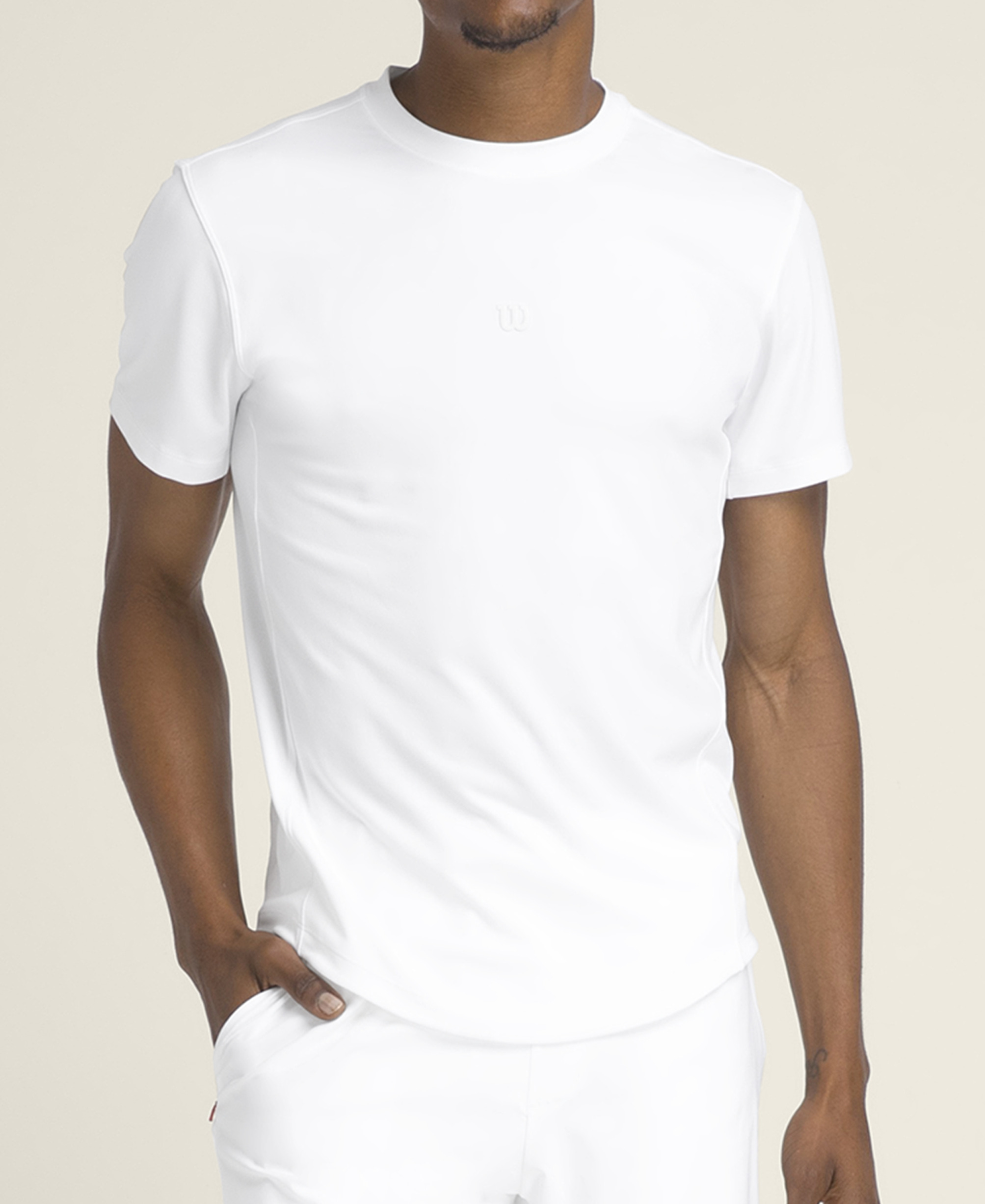 WM00011531WTA_47_EVERYDAY_PERFORMANCE_TEE_M_WTA.png.high-res WILSON EVERYDAY PERFORMANCE TEE BRIGHT WHITE – Obrázok 1