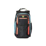 WILSON OPTX VOLLEYBALL BACKPACK Black/Aqua – Obrázok 2